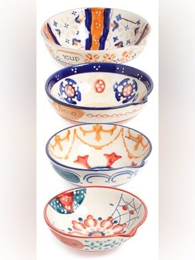 Vintage ceramic measuring cups. Perfect for baking and pretty T22